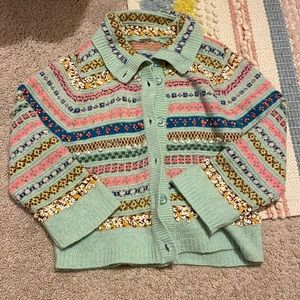 Youth Button Down Free People sweater